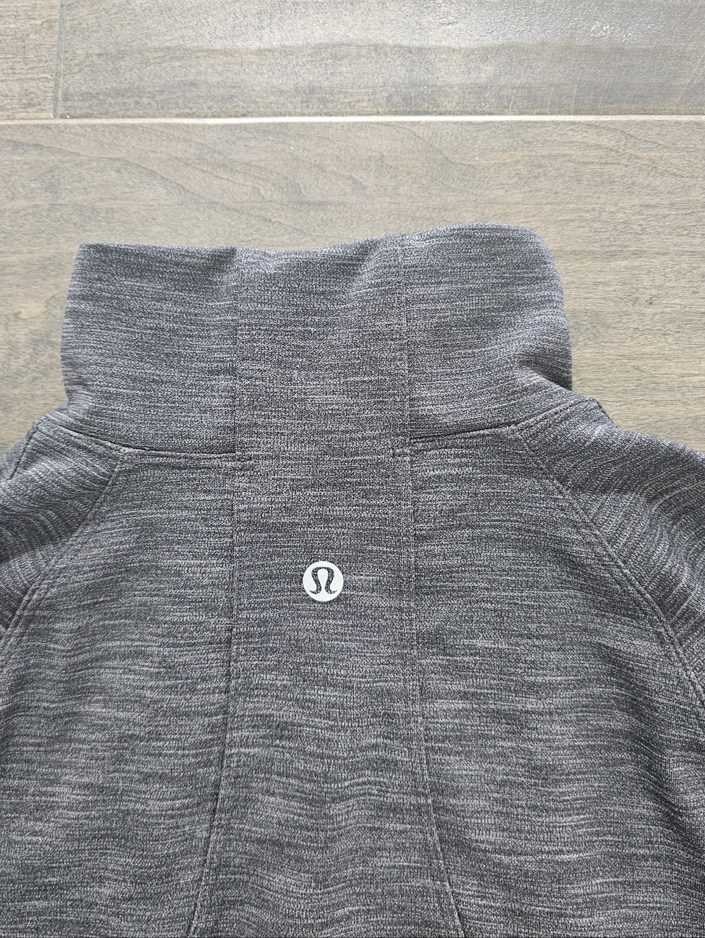 Lululemon Heather Gray Gait Keeper Full-Zip Athletic Jacket Sz 8 - Picture 9 of 10